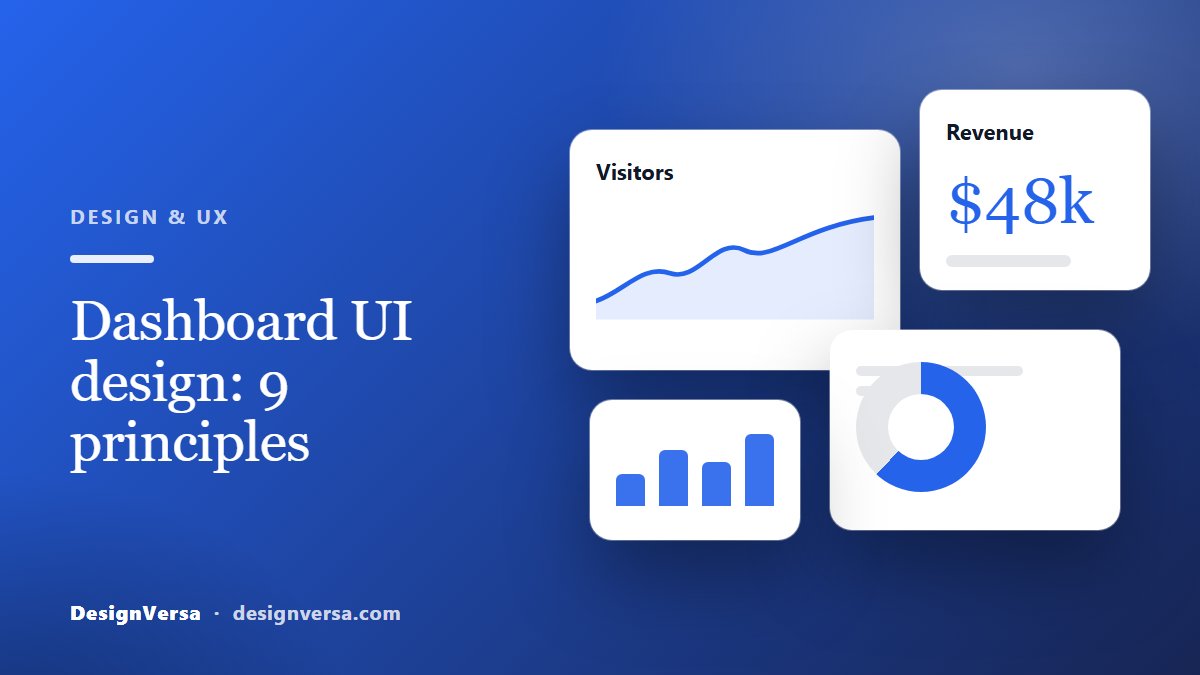 Dashboard UI Design: 9 Principles for Clear, Useful Admin Panels