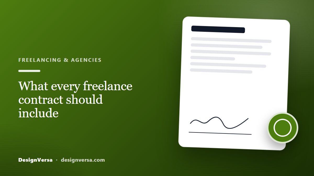 What Every Freelance Web Design Contract Should Include