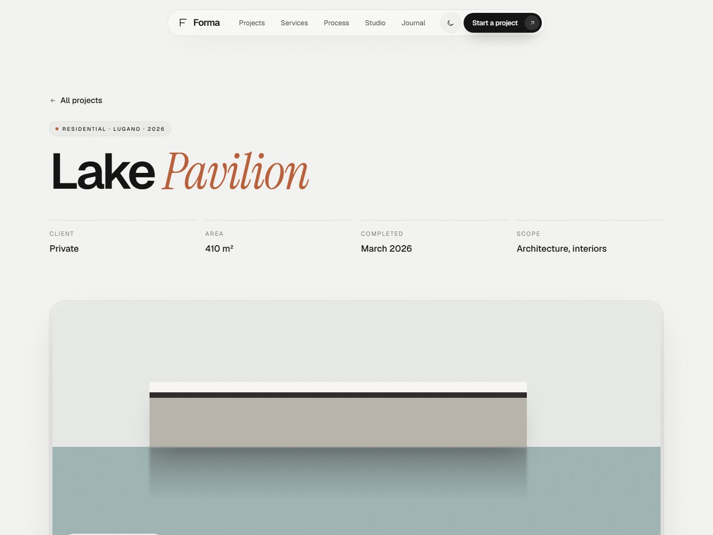 Forma – Architecture & Interior Studio HTML Template