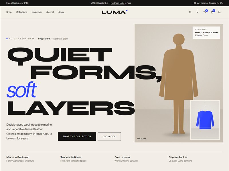 Luma – Fashion E-commerce HTML Template